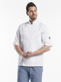 Chef Jacket Chaud Devant - Hilton Poco White short sleeve