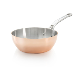 Conische sauteuse koper - 24 cm - Prima Matera - De Buyer