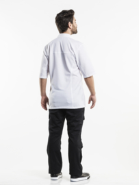 Chef Jacket Chaud Devant - Salerno SFX White short sleeve
