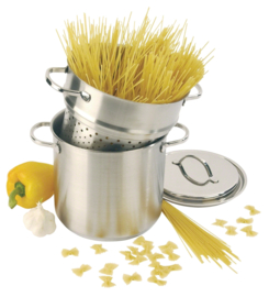 Pasta-set 2-delig - Demeyere (soeppot + hoge kookpan + pasta-inzet 24 cm