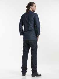 Koksbuis Chaud Devant - Parka Blue Denim stretch