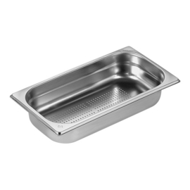 Gastronormbak 1/3 geperforeerd - 325 x 176 mm - Heavy Duty - 3 maten