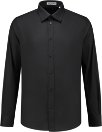 Shirt - Luca - long sleeve - black & white