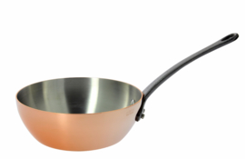 Conische sauteuse koper - 16 cm - Inocuivre - De Buyer