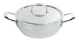 Conische braadpan Demeyere Atlantis - Met RVS deksel - 24 of 28 cm