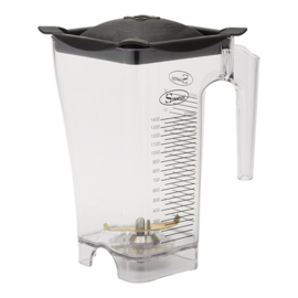 Beker met deksel, afsluitdop en messtel - Blender Santos Super - Type 62