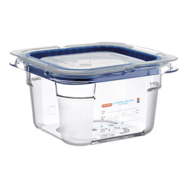 Araven voedseldoos / Gastronorm bak - Transparant - 1/6 GN - 100(H)x176x162 mm - 1.5 Liter