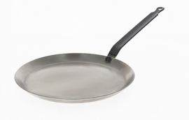 Pannenkoekenpan / crêpepan plaatstaal - 18 cm - Carbone Plus - De Buyer