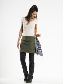 Apron Chaud Devant - Base Green Denim W80 - L40