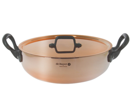 Sauteerpan rond koper - 28 cm - Prima Matera - De Buyer