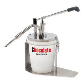 Chocolade / Hazelnootpasta dispenser - RVS