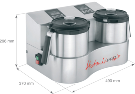 thermoblender - HotmixPRO Gastro Twin / 2+2 liter / 24-190°C / 12.500 t/min