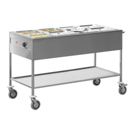 Gastronorm bain-marie wagen 4/1 GN - Max Pro