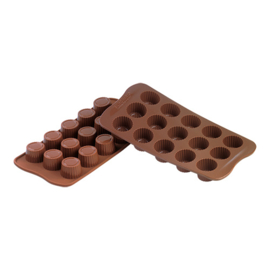 Flexibele Chocoladevorm / Siliconen matten 22x11 cm (7 versch. vormen)