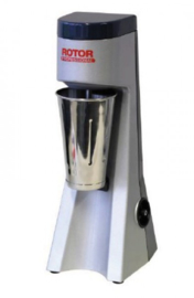 Rotor - milkshaker / drink mixer professional - zilvergrijs/blauw