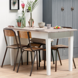 Jutters eettafel klein - Wit