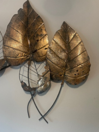 Wanddeco "bladeren"