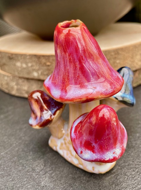 Paddestoelen vaasjes