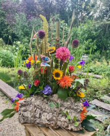 Veldbloemen kurk