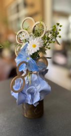 Uniek vaasje 'Blue"