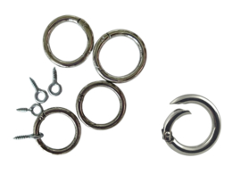 karabijn ringen /schroefoogjes