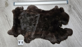 Konijnenvacht - 100% NATUURLIJK - donkere kleur