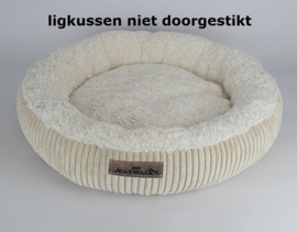 Knuffel mand met klittenbandstof onderkant