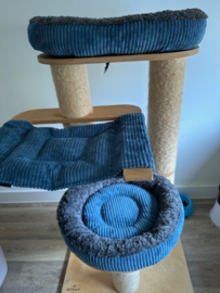 Krabpaal make-over / klittenband set 1 met manden