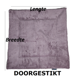Showkooi kussen - 1 groot kussen voor dubbele kooi tussen 80  en 140 cm breed