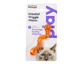 Petstages gebitsverzorging - Wiggle Worm met catnip