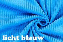 Op=Op - Ribstof, 100% katoen. In diverse kleuren, 1.45 m breed, per meter.