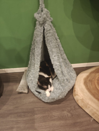 Tent knuffelstof  in verschillende kleuren