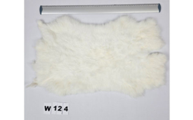 Konijnenvacht - 100% NATUURLIJK - witte kleur