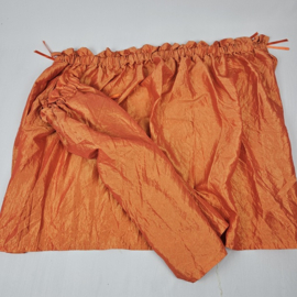 Set van 2 gordijntjes - oranje