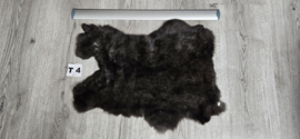 Konijnenvacht - 100% NATUURLIJK - donkere kleur