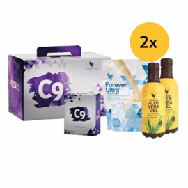 Forever Clean 9 Gel Vanille 2 stuks