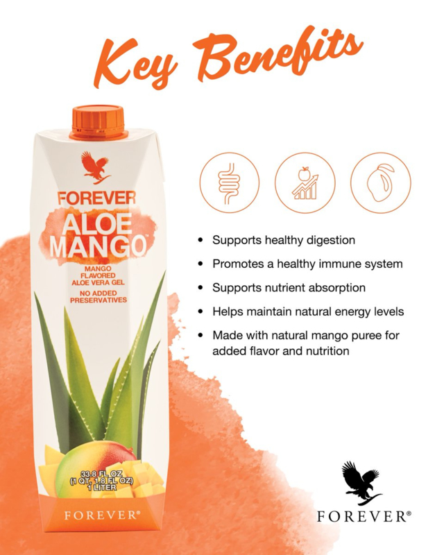 Forever Aloe Mango Gel 3 Pack