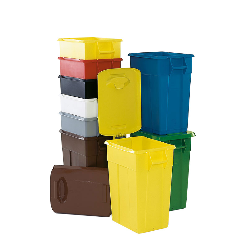 Betuttelen Intentie Drink water RVS voor 4 x 50 Liter afvalbak | Gesloten afvalverzamelaars | VE-Systems  Logistiekshop