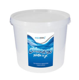 Chloor tabletten 90/20, 5 kilo