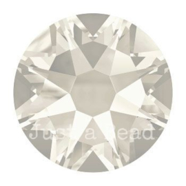 2028 plaksteen 7,2 mm / SS 34 Crystal silver shade F (001 SSHA)