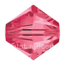5328 biconische kraal 8 mm indian pink (289)