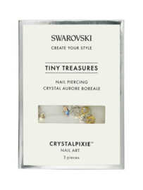 Crystal Pixie "Tiny Treasures" Nail Piercing Crystal Aurore Boreale