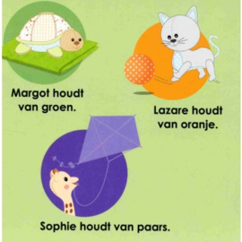 Sophie de Giraf baby kartonboekje: Kleuren