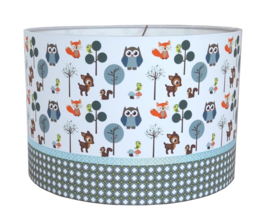 Hanglamp forest friends blue