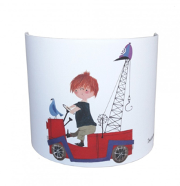 FIEP WESTENDORP wandlamp kraanwagen bloem Designed4kids