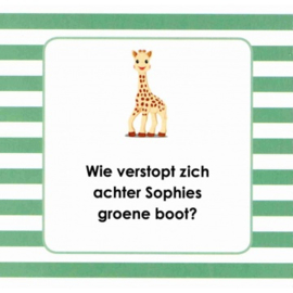Sophie de Giraf baby kartonboekje: Kleuren