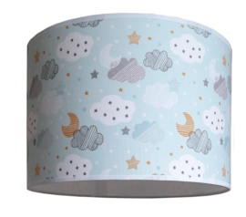 Kinderlamp starry night blue