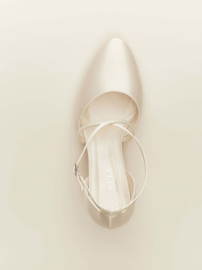 Bruidsschoenen | Avalia ~ Sally - maat 37 - kleur Ivory
