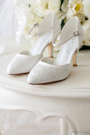 Bruidsschoenen | G.Westerleigh ~ Imola - maat 40 - kleur Ivory