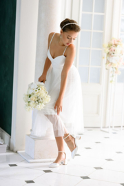 Bruidsschoenen | G.Westerleigh ~ Madison - maat 39 - kleur Ivory